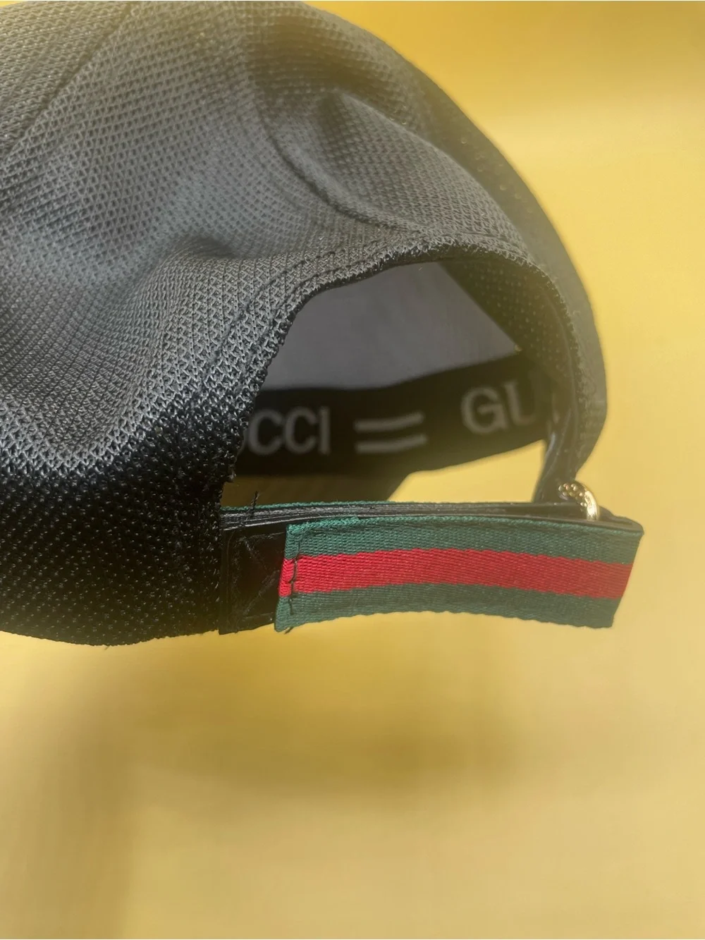 Gucci black baseball